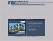 Tablet Screenshot of moderinn.com.au